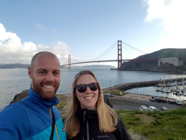 Golden Gate Bridge Selfie